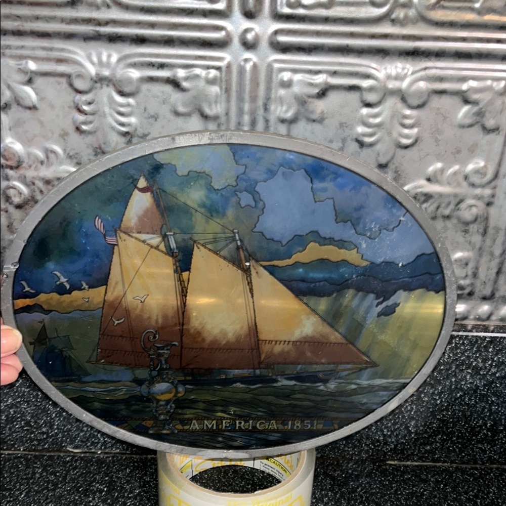 Glassmasters America 1851 Jack Woodson America's Cup Yachting Sailing Boats

L